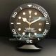 Exclusive Copy Rolex Black Submariner Stainless Steel Table Clock (2)_th.jpg